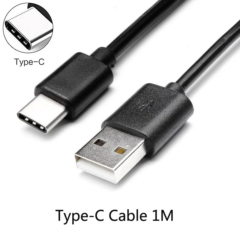 5 в 2A Быстрая зарядка USB зарядное устройство для телефона для Xiaomi Mi 8 SE 5S PLUS 6X 5X huawei P20 P30 NOVA 4 3 type C кабель синхронизации данных и зарядки - Тип штекера: Type C Cable Black
