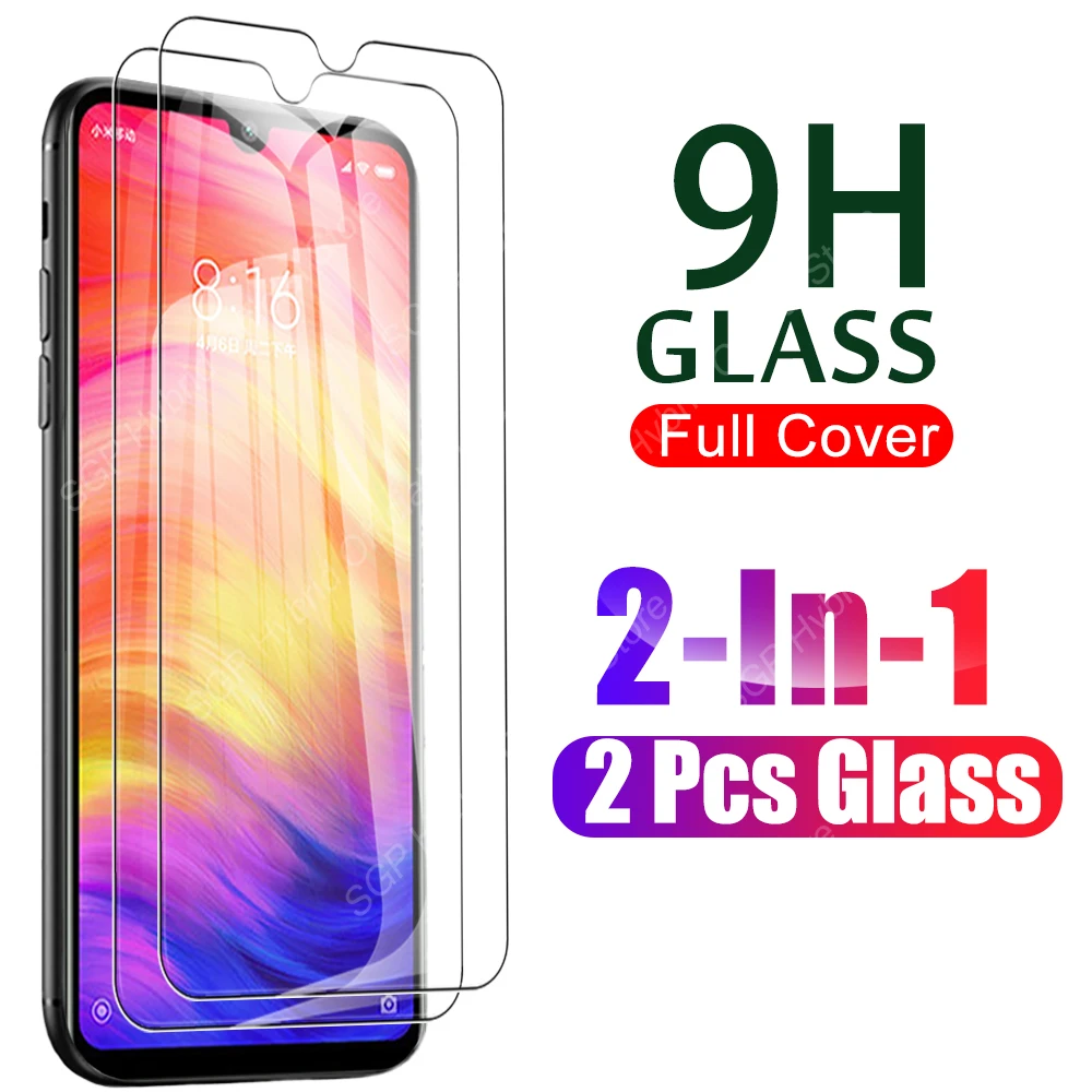 2 шт. защитное закаленное стекло для Xiaomi Redmi Note 7 Pro S 7Pro Note7 | Мобильные телефоны и