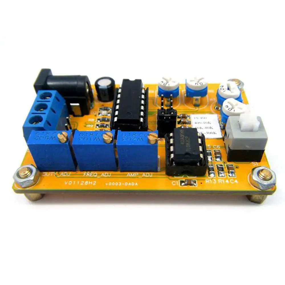 ICL8038 DDS генератор сигналов модуль синуса квадратный Треугольники волна Выход 12 V 24
