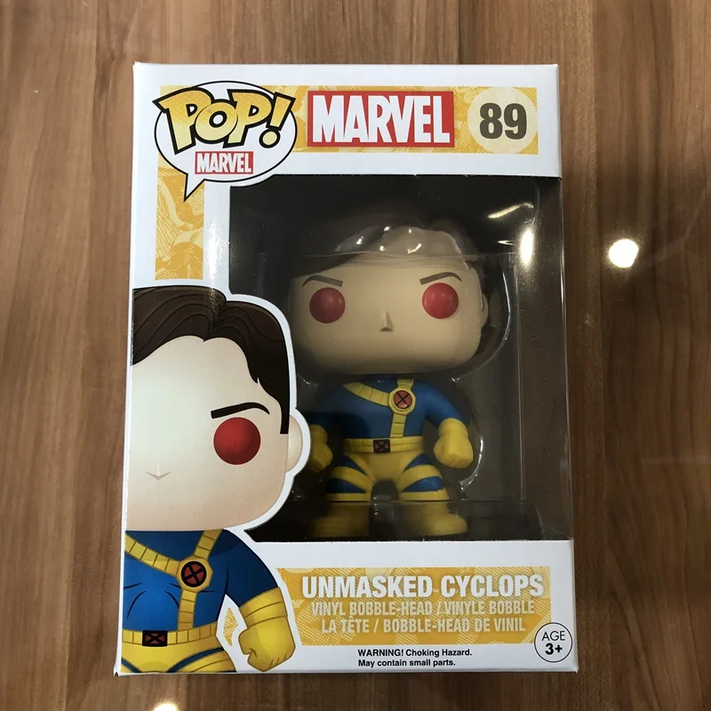 Эксклюзивный Funko pop официальный фильм Marvel: X Men разоблаченный Циклоп #89 Виниловая