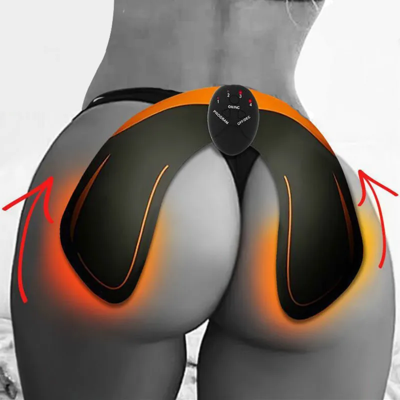 Buttock Muscle Hip trainer Stimulator Trainer EMS Abs Fitness Equipment Training Muscles Electrostimulation Toner gym equipment | Спорт и