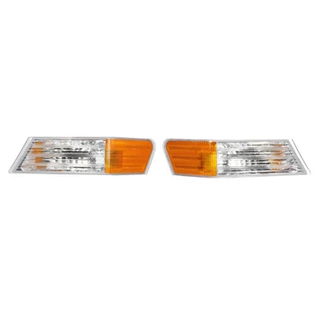 

2pcs Turn Signal Lights Parking Lamp For Jeep Patriot 2007-14 Bulb Replacement