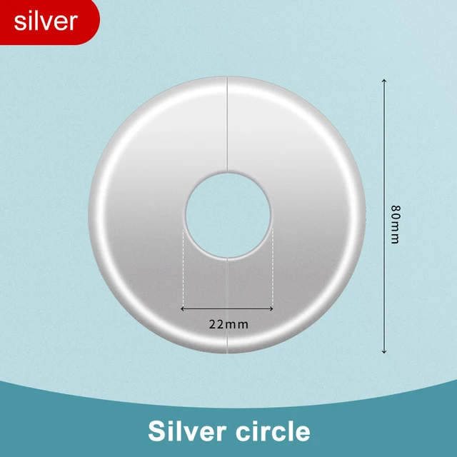 Blank Panel With Outlet Hole Decorative Shielding Cover 86 Type Threaded Socket Fake Switch Plugging Hole Perforated Whiteboard Aperture 22 mm D