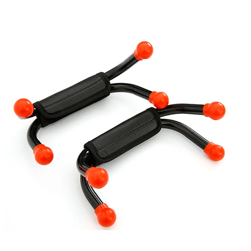 Push-up Frame Bracket Push-Ups Stands Leather Grip Handle Fitness Muscle Training Rack Workout Exercise Push Up Support