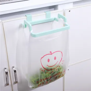 

Kitchen Accessories Towel Rack Hanging Holder Kitchen Organizer Hangable Garbage Bag Holder Towel Storage Holder Kitchen Gadgets