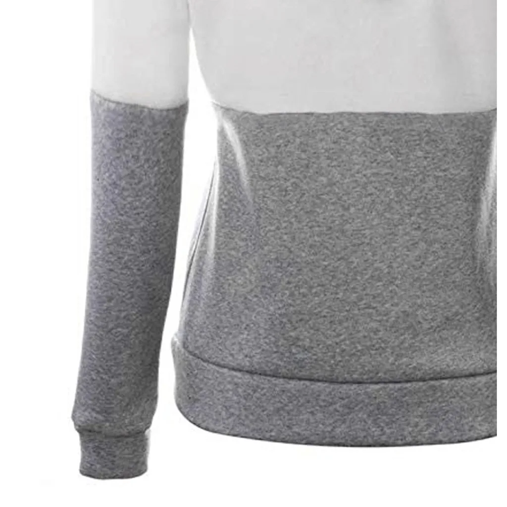 Bluza damski, Рождественская одежда, толстовки, женские, с длинным рукавом, спортивные, повседневные, тонкие, цветные, в стиле пэчворк, с капюшоном, с карманами, куртка, пальто, moletom