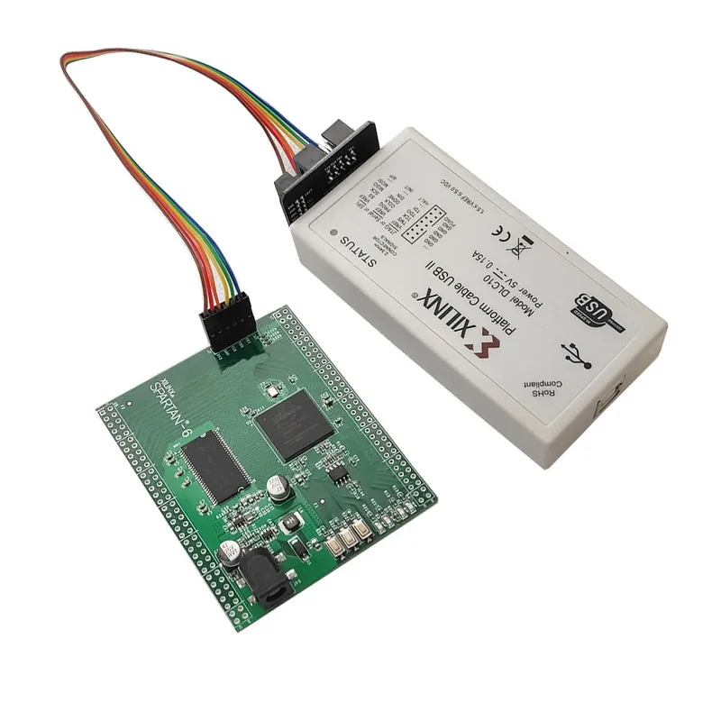 Cabo de Download Programador para Fpga Xilinx Plataforma Cabo Jtag Cpld Xc2c256 Xl003 Usb - Imagem 6