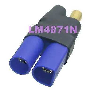

DHL/EMS 20 LOTS No Wires Connector 5.5MM HXT Male to EC5 Male Bullets Adapter Turnigy / Zippy -d2