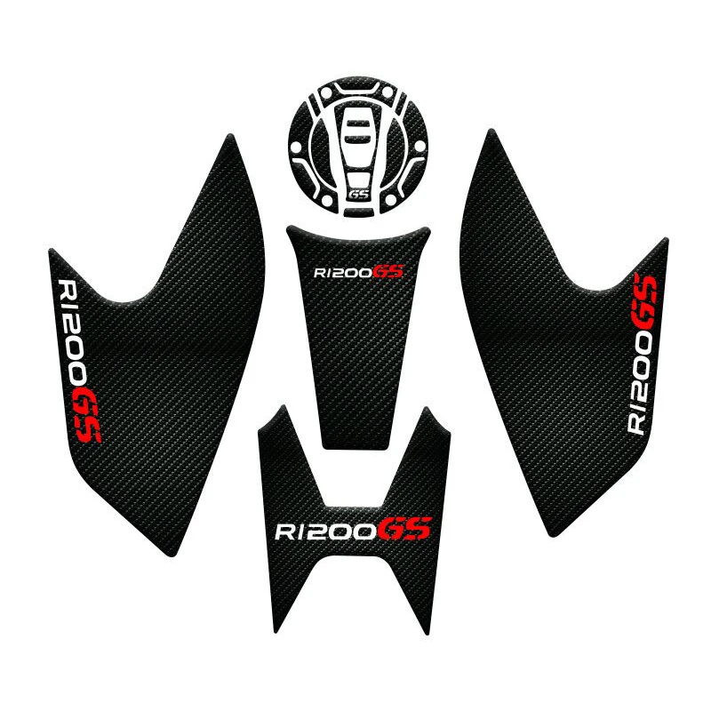 

R1200GS Motorcycle Anti slip Tank Pad Sticker Pad Side Gas Knee Grip Protector for BMW R1200GS R 1200 GS 2014-2016 2015 RED blue