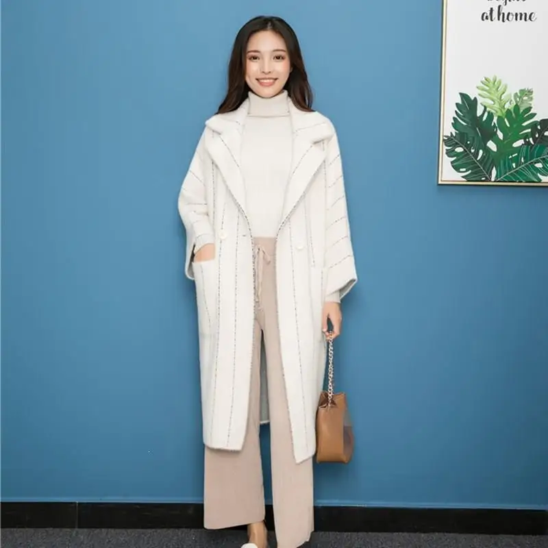 ^*Best Offers 2019 Women Autumn Soft Belt Long Cardigan Coat Faux Velvet Thicken Knitted Sweaters Casual V-Neck Velvet Sweaters ^*Best Offers 2019 Women Autumn Soft Belt Long Cardigan Coat Faux Velvet Thicken Knitted Sweaters Casual V-Neck Velvet Sweaters
