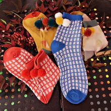 Модные уникальные осенне-зимние теплые хлопковые носки для женщин и девочек, женские сумасшедшие носки, женские теплые носки с животными 11,22