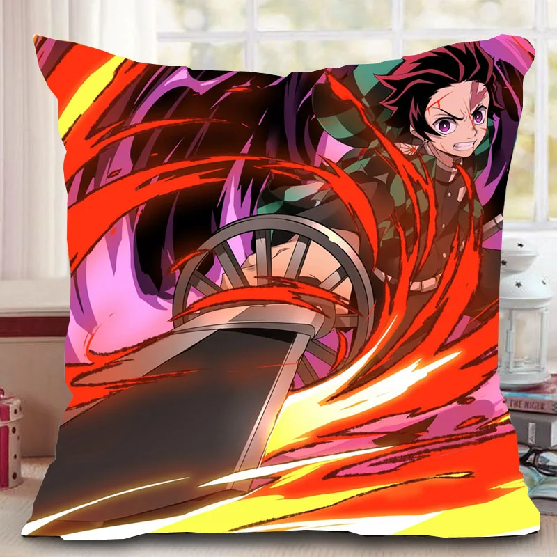 DIOCOS Demon Slayer Kimetsu no Yaiba Nezuko подушка диван в стиле аниме Подушка Рождественский подарок 40X40 см