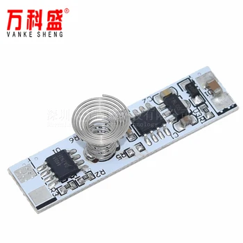 

Mini 9V-24V 3A 30W LED dimming control touch switch capacitive tactile sensor module