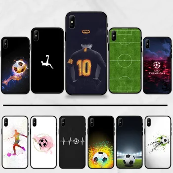 

Fashion Football Soccer Life Coque Shell Phone Case For iphone 5 5S SE 5C 6 6S 7 8 plus X XS XR 11 PRO MAX