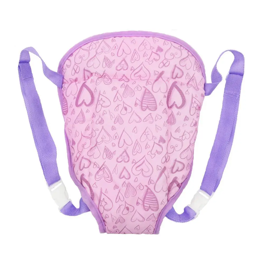 Portador de muñecas para bebé, mochila de 18 pulgadas para bebé, bolso de hombro de juguete, accesorios para muñeca, muñecos hechos a mano para recién nacidos, novedad de 2019