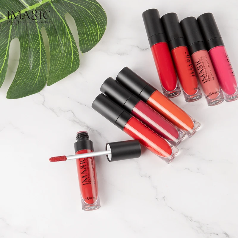 IMAGIC nieuwe блеск для губ glazuur dames sexy merk блеск для губ cosmetica waterdicht blijvende dames naakt make-up hydraterende