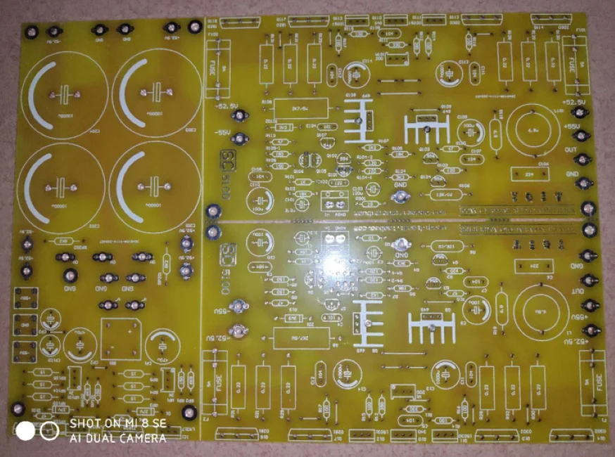 Sc5100 sc classe a placa do amplificador