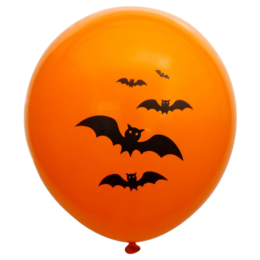 10 шт. 12 ''милый ободок с хэллоуинской тематикой веб-латексные гелиевые шары Декор для Хэллоуина, вечеринки globos детская игрушка