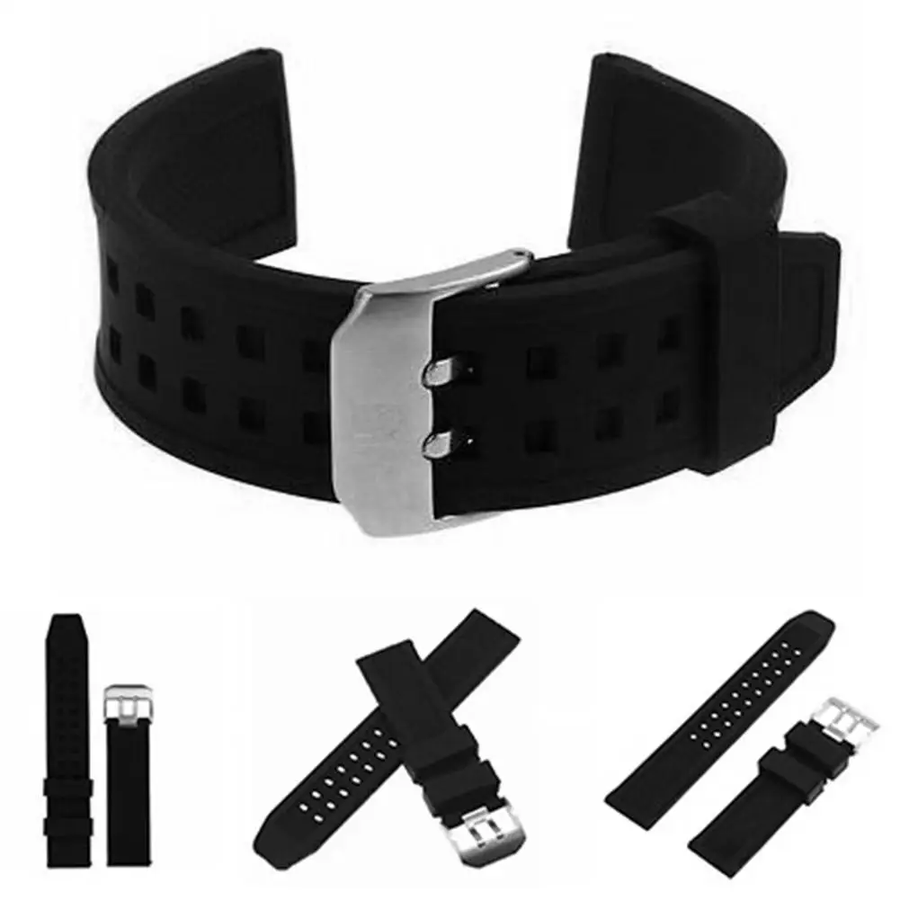 Sostituzione Cinturino Cinturino Cinturino Cinturino Orologio Da Polso In Silicone 23Mm Per Dispositivi Indossabili Luminox Accessori Intelligenti