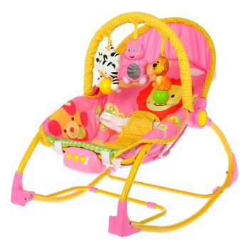 

Bouncer-rocking chair for children "Jungle", color pink
