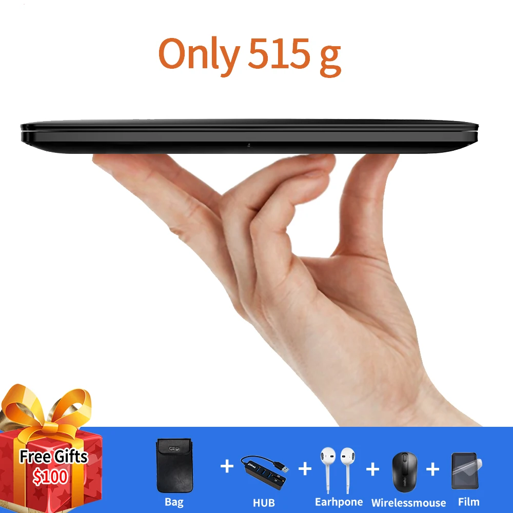 Мини ноутбук GPD Pocket 2 8 Гб 256 ГБ сенсорный экран 7 дюймов карманный процессор Intel Celeron