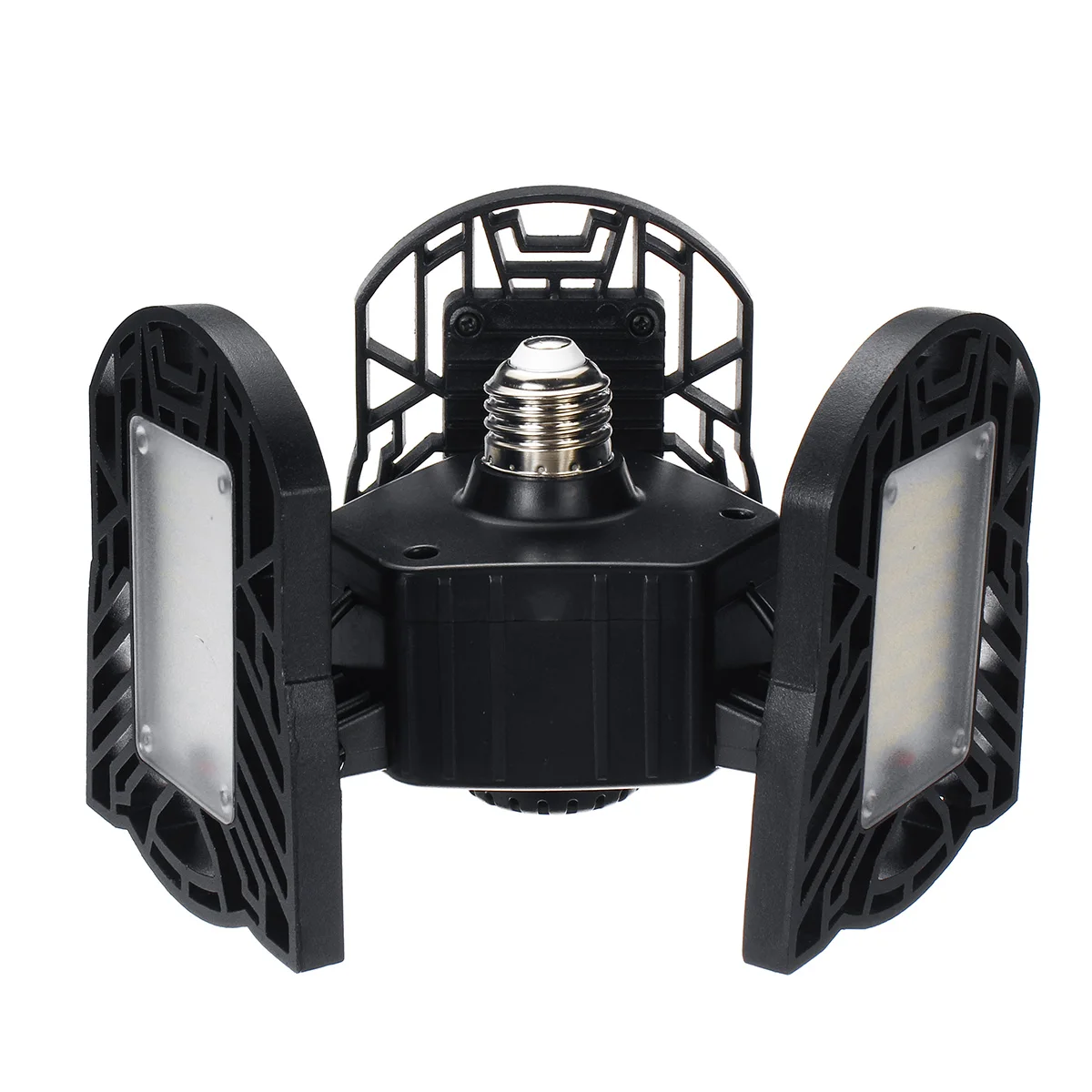 Black E27 EU Plug E27 E26 60W Светодиодный светильник для гаража с высоким заливом, AC 85-265V водонепроницаемый IP65 промышленный светильник ing 7000лм, светильник для гаража для складов - Цвет: Black E27 EU Plug