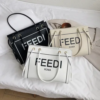 

High-quality Large-capacity Bags 2020 New Fashion One-shoulder Messenger Bags Letter Tote Bags Personalized Casual Female Bag Gg