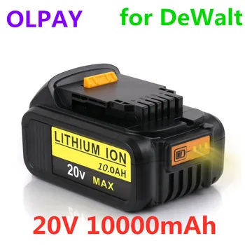 

20V 10000mah for Dewalt DCB200 Rechargeable Li-ion Battery 20V MAX Replacement for DeWalt DCB205 DCB201 DCB203 Power