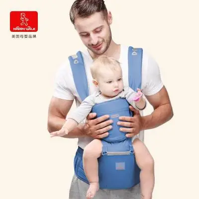 Happpywalk Всесезонная многофункциональная детская дышащая детская скамейка и подставка Небесно-Голубой M-12001