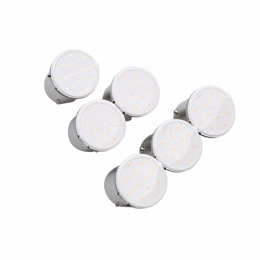 2 шт. 12V 12SMD P21W 1157 BAY15D 1156 Ba15S Автомобильный светодиодный светильник сигнальная лампа COB супер яркий автоматический поворот Хвост Обратный парковочный фонарь стоп-сигнала