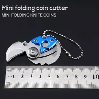 

2019 Pocket Fold Mini knife Gear Peeler Peel Combat Open Camp Coin Outdoor Self Defend EDC Opener Parcel Box Claw Package Letter