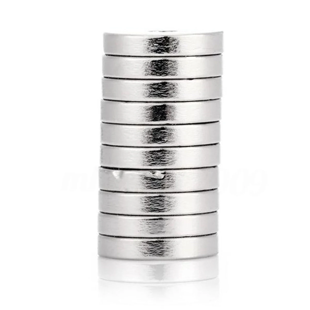 10pcs New 15x3mm N52 NdFeB Neodymium Magnet Strong Round Rare Earth Magnets Disc w/Hole