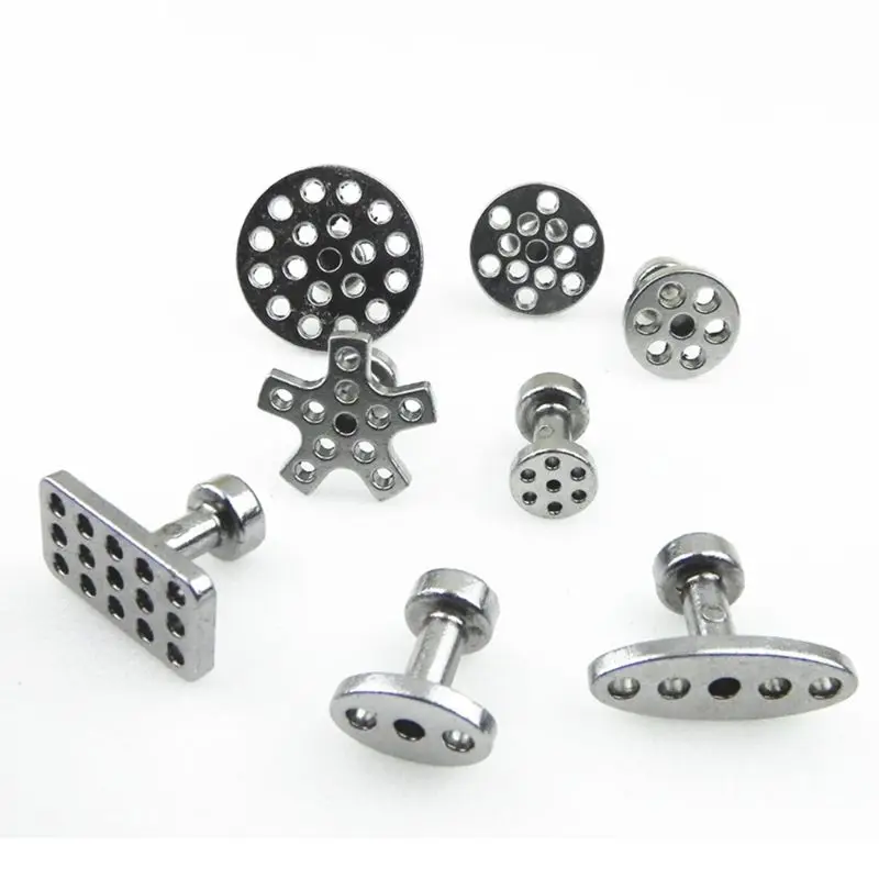 Lengüetas extractoras de pegamento de aluminio para reparación de abolladuras de coche, herramientas manuales de extracción de abolladuras, Kit de herramientas PDR automático, tamaño 8, 8 Uds.