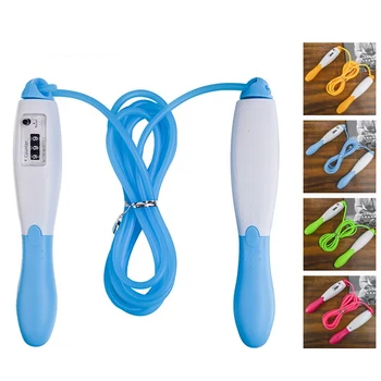 

Professional Jump Ropes With Counter Sports Fitness Tools Fast Speed Counting Adjustable Skipping Jumping Ropes