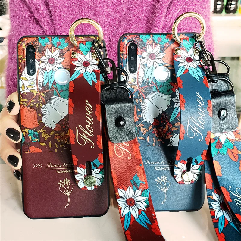 Урожай Lattice ремешок талреп чехол для Huawei Y5 Y6 Y7 Pro Y9 Prime 2019 2018 Nova 2 Lite 3 3e 4 4e 5 5i 5т 6 SE
