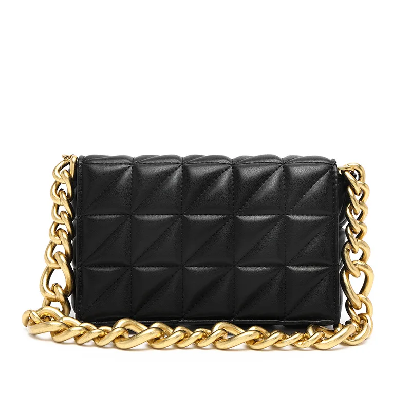 Luxury Gold Chain Shoulder Bags Fashion High Quality Shoulder Purses And Handbag Women Clutch Bags Ladies Hand Bag canvas shoulder bags military