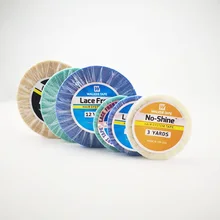 Клей для парика 3/12/36 ярдов синий сильный Синтетические волосы на кружеве Скотч для наращивания волос двухсторонняя волос Системы лента для парика-накладка волос Системы лента