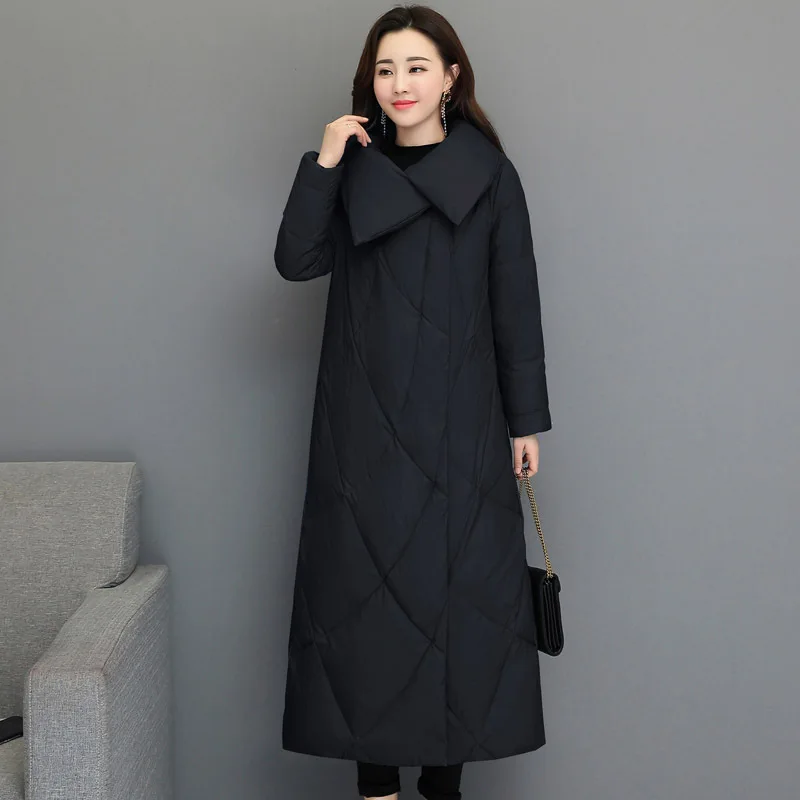

2019 Winter New Style Korean-style Dongdaemun down Jacket Cotton-padded Clothes Women's Mid-length Thick Cotton Coat Cotton-padd