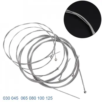 

Orphee VX140 Electric Bass Strings Hexagonal Steel Nickel Alloy Wire Medium Light Strong 6 Strings Guitar Accessories