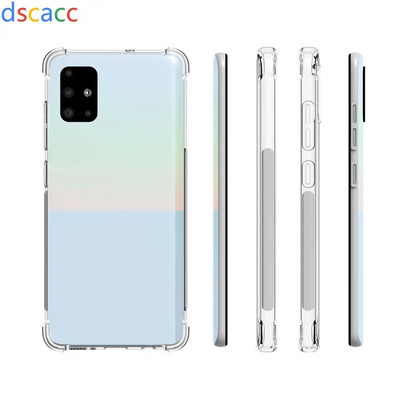 DSCACC кроссовки на воздушной подушке шок TPU крышка чехол для samsung для Galaxy A51 M30S S10 5G S10 S10E M10 M20 M30 A20E A30 A40 A50 100 шт