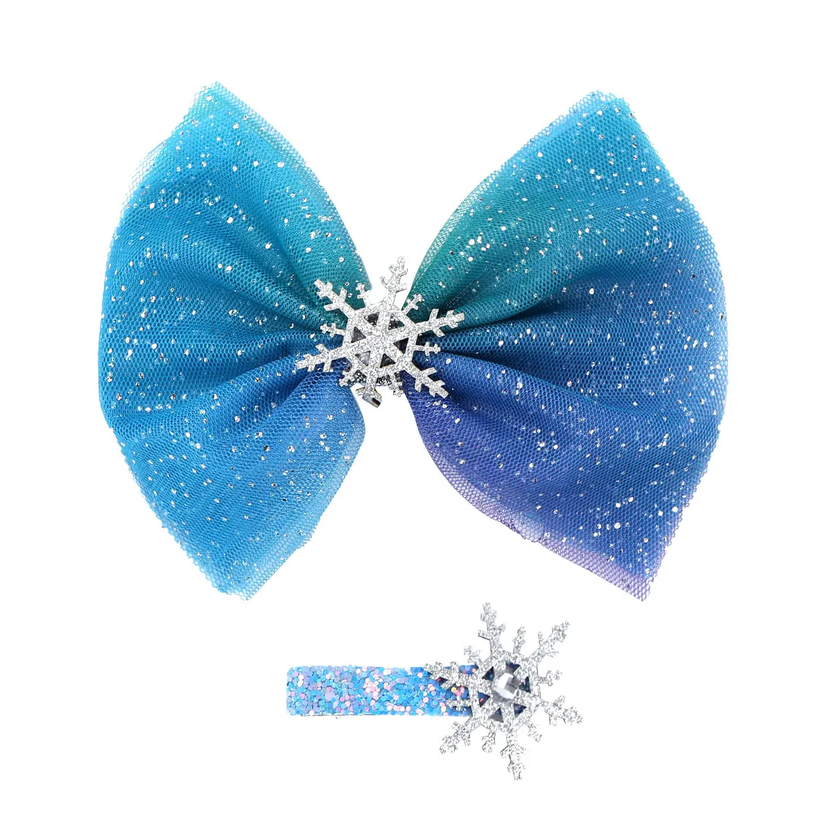 2 шт. заколки-пряжки для волос в виде снежинок | Тематическая одежда и униформа