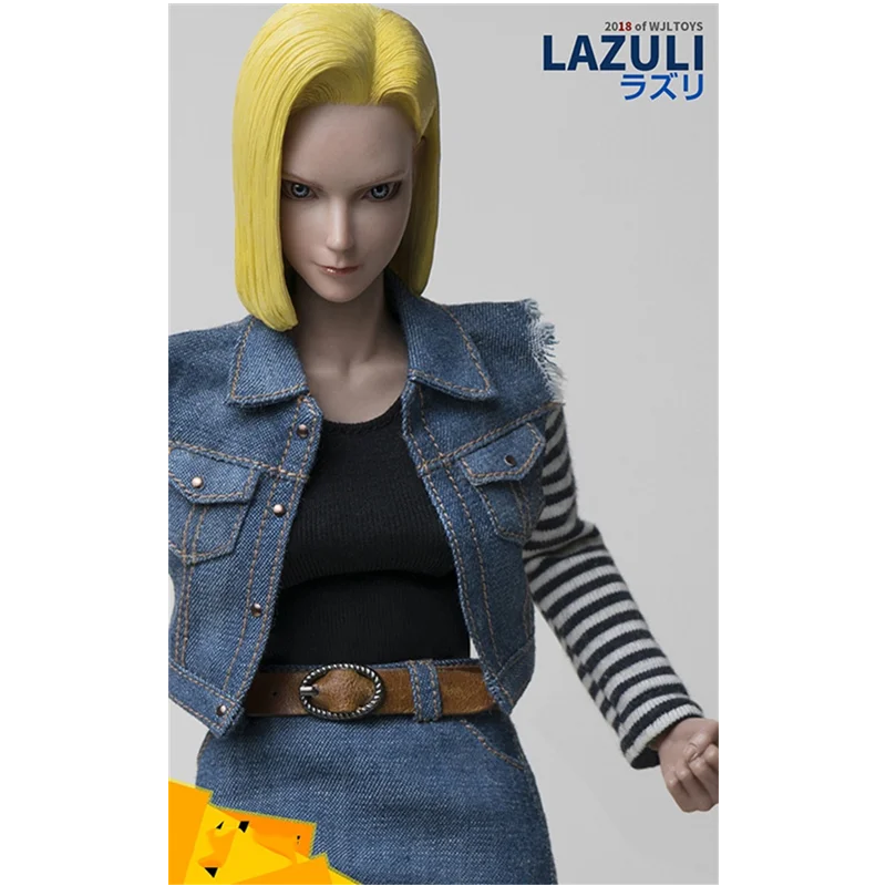 TY-007 1/6 Масштаб ПВХ фигурка Драконий жемчуг Android 18 лазурит Аниме Наруто 12 ''кукла подвижная модель для фанатов Коллекция подарков