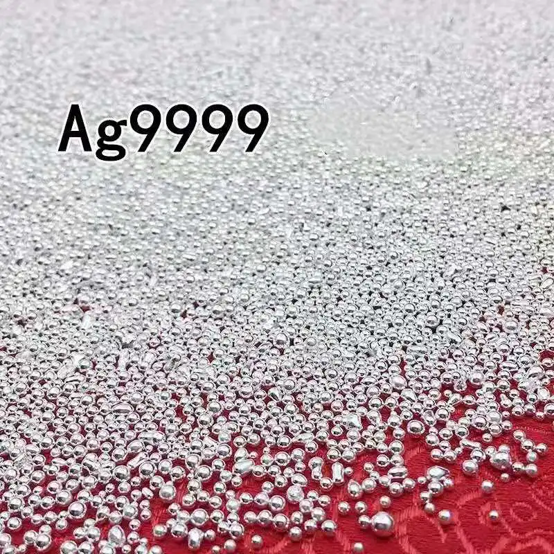 Серебряное сырье из 9999 стерлингового серебра сломанный Серебряный