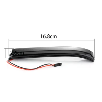 

2pcs Side Lights LED Marker Turn Signal Flow Amber For Ford F150 F-150 12V Replacement