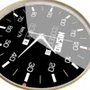Motorsports Skyline 320km/h Tribute Speedometer Modern Design Wall Clock Driving Racing Artwork Car Dashboard Gauges Wall Watch 4