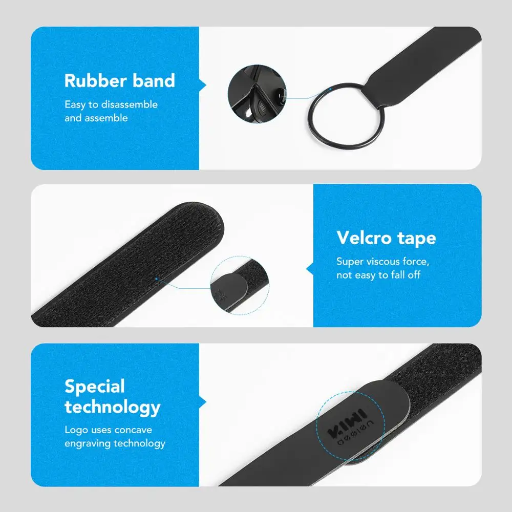 Buy KIWI design 1pair PU Knuckle Strap for Oculus Quest Oculus Rift S Touch Controller Grip Accessories