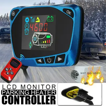

12/24V LCD Monitor Switch+Remote Control For Car Truck Diesel Air Parking Heater