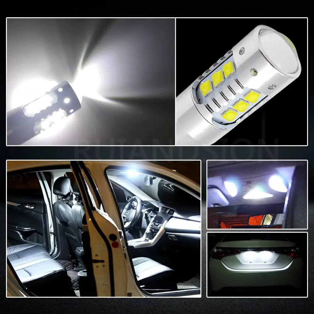 1x80 Вт T10 Canbus Автомобильный светодиодный светильник W5W/194/T10 16SMD AC/DC 12-24v XBD светодиодный автомобильный лампочка инструмент огни белый без ошибки для MERCEDES W220