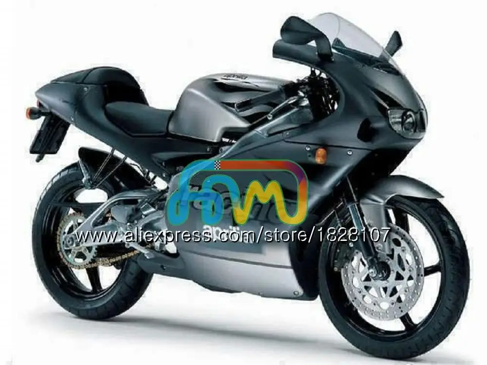 RS125R для Aprilia RS 125 R RR RS125 99 00 01 02 03 04 05 64BS. 55 черный глянец RS4 RS-125 1999 2000 2001 2002 2003 2005 обтекатель - Цвет: No. 7 Gloss color