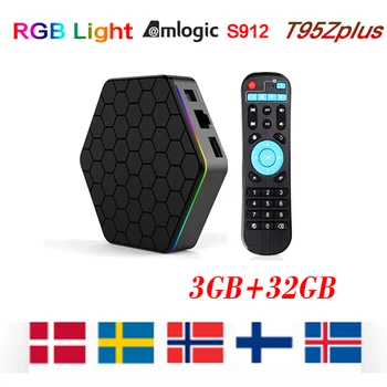 

T95Zplus Android 7.1 tv box Amolgic S912 2G 16G smart set top tv Box